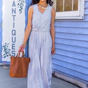 A New Day Striped Jumpsuit